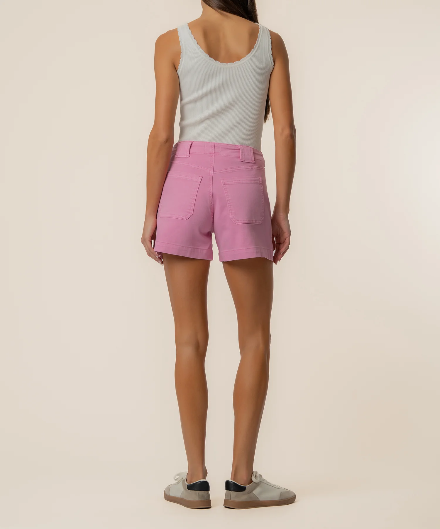 Jane High Rise Short in Cupcake - Image 3