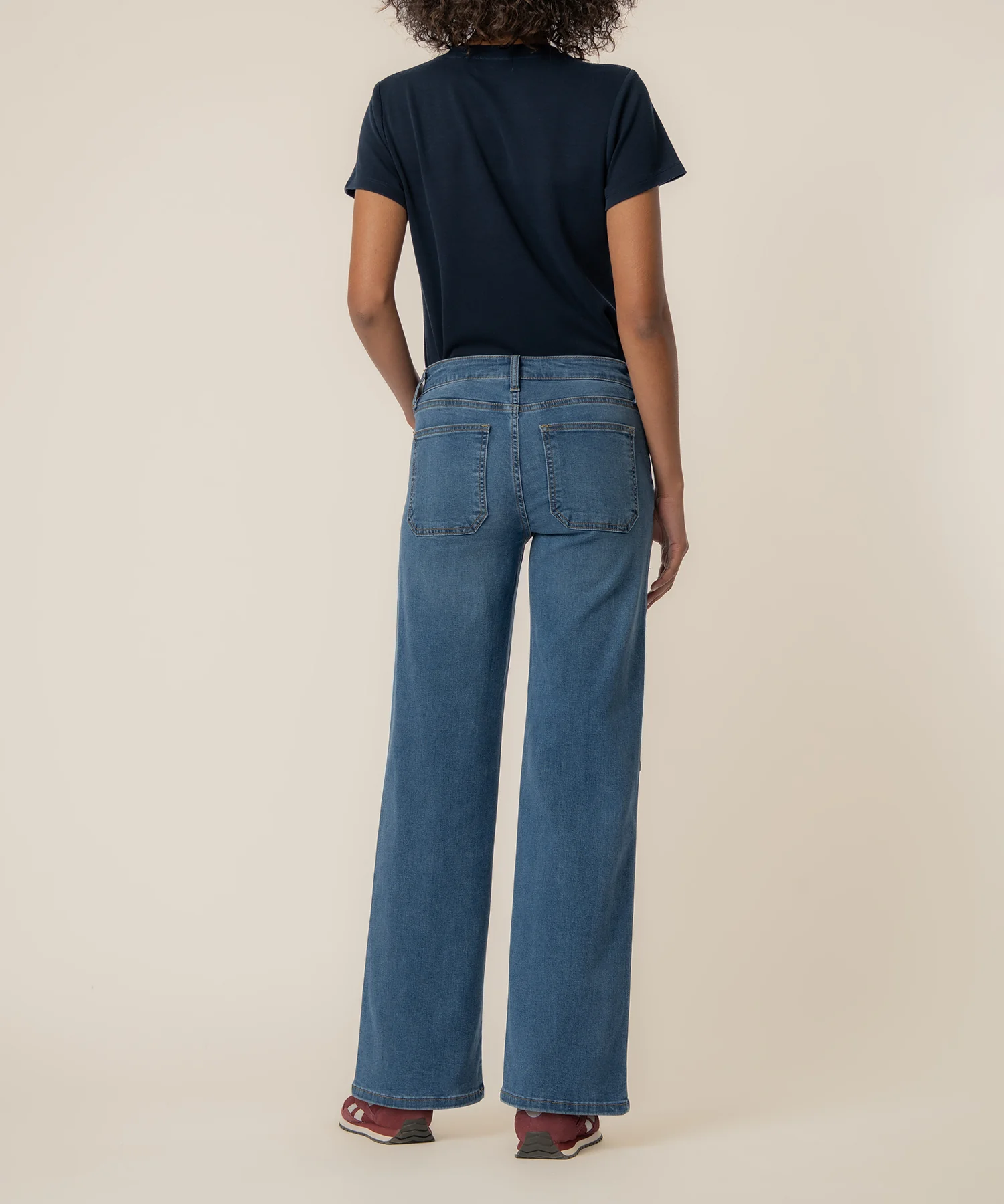 Jodi High Rise Wide Straight Leg in Proudly Wash - Image 3