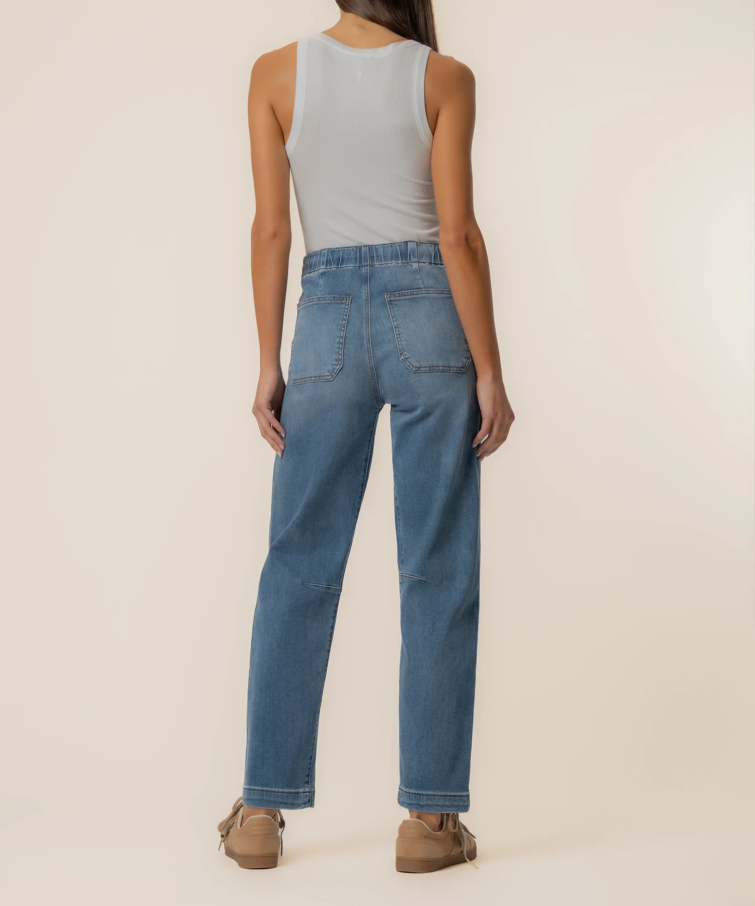 Ashton High Rise Slouchy Barrel in Budgeted Wash - Image 3