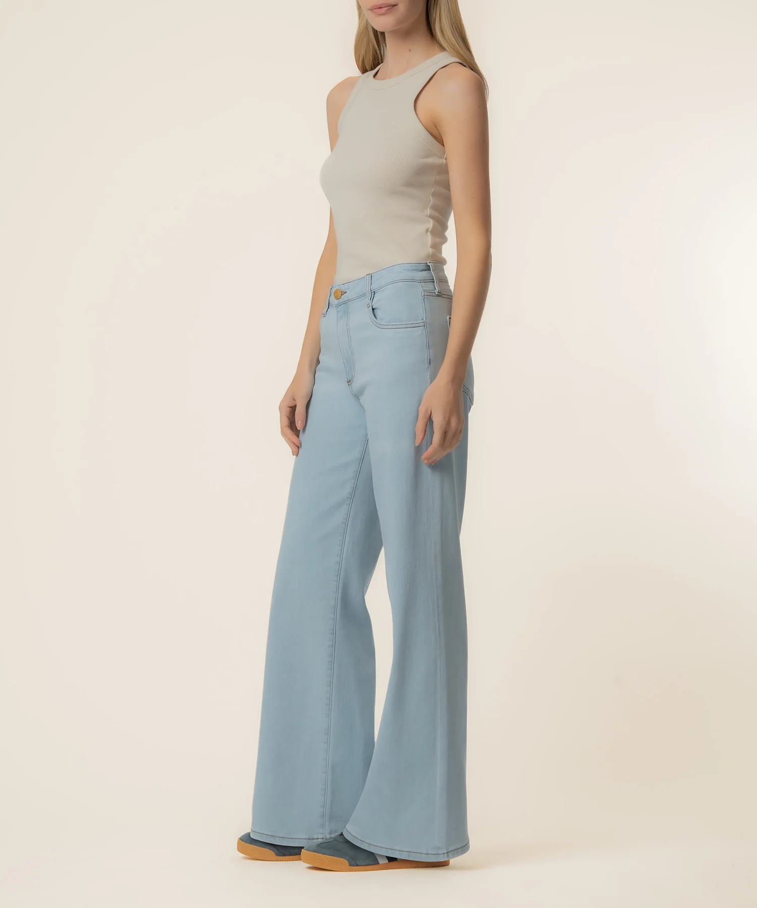 Maya High Rise Wide Leg in Unearthly Wash - Image 2