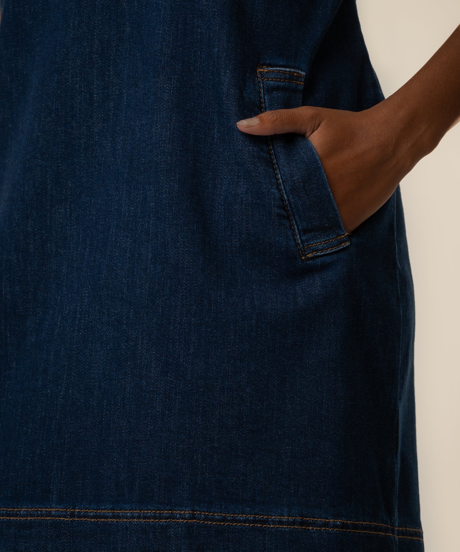 Tatiana Denim Dress in Plan Wash - Image 6