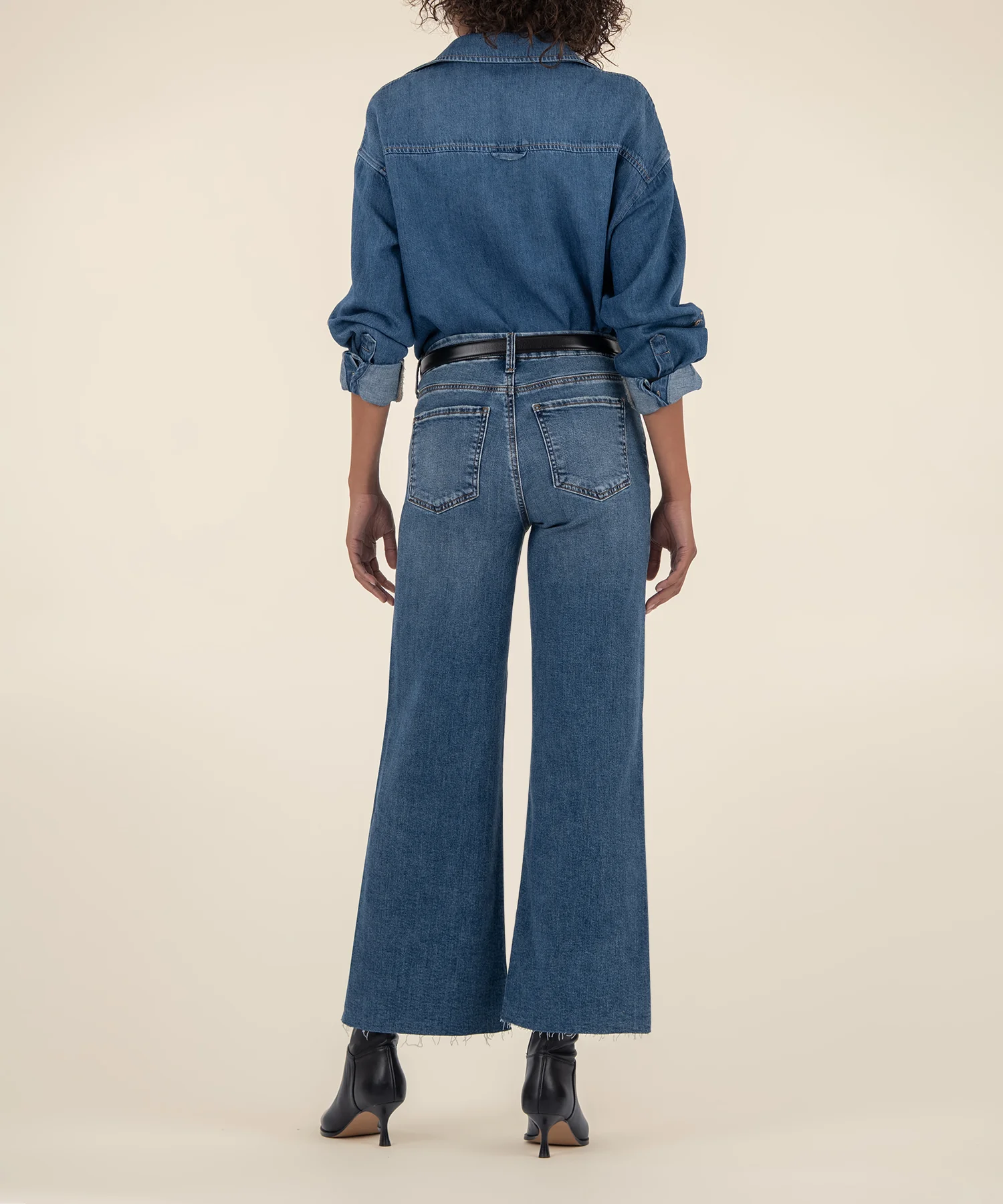 Meg High Rise Wide Leg in Family Wash - Image 3