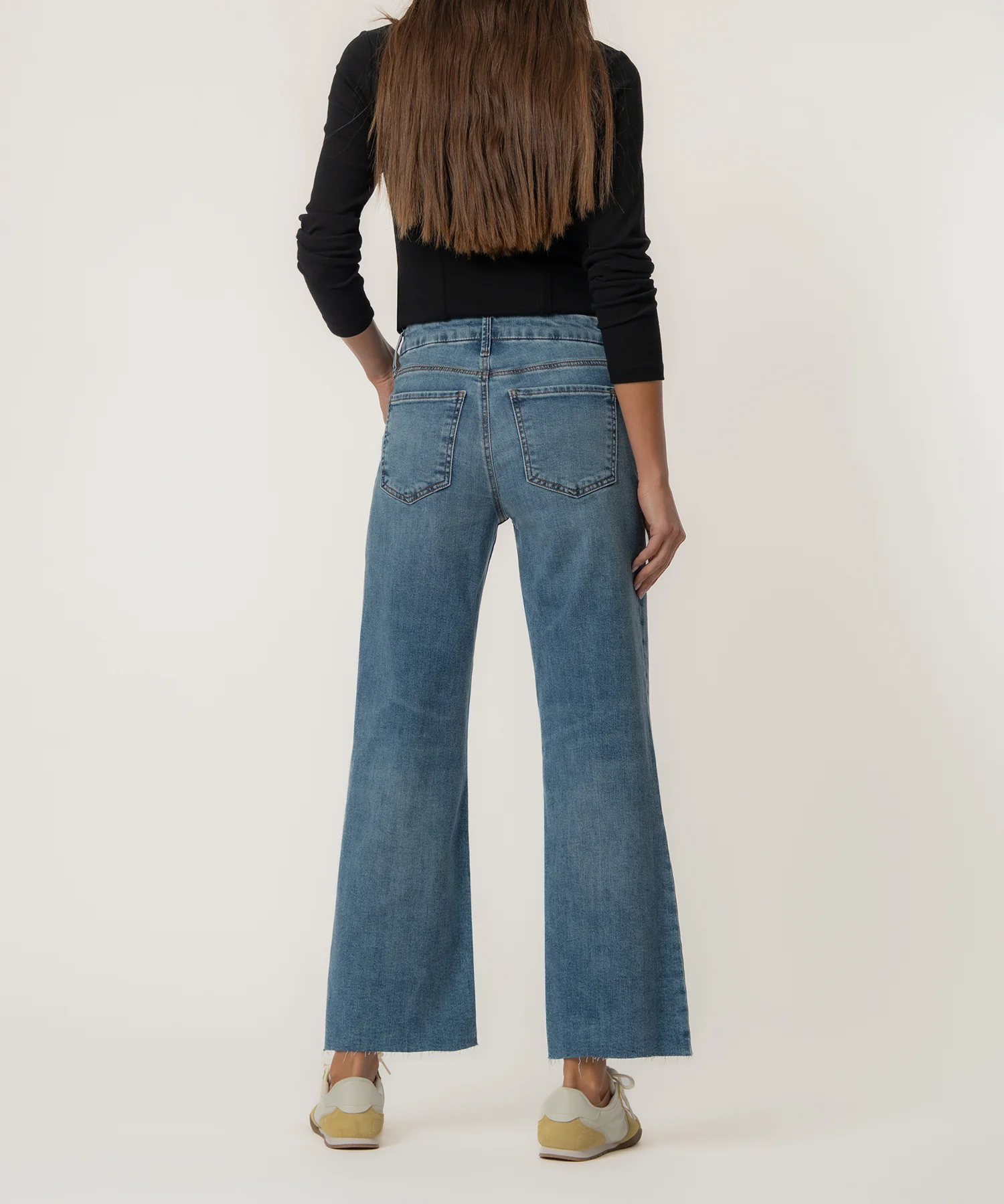 Meg High Rise Wide Leg in Regent Wash - Image 3