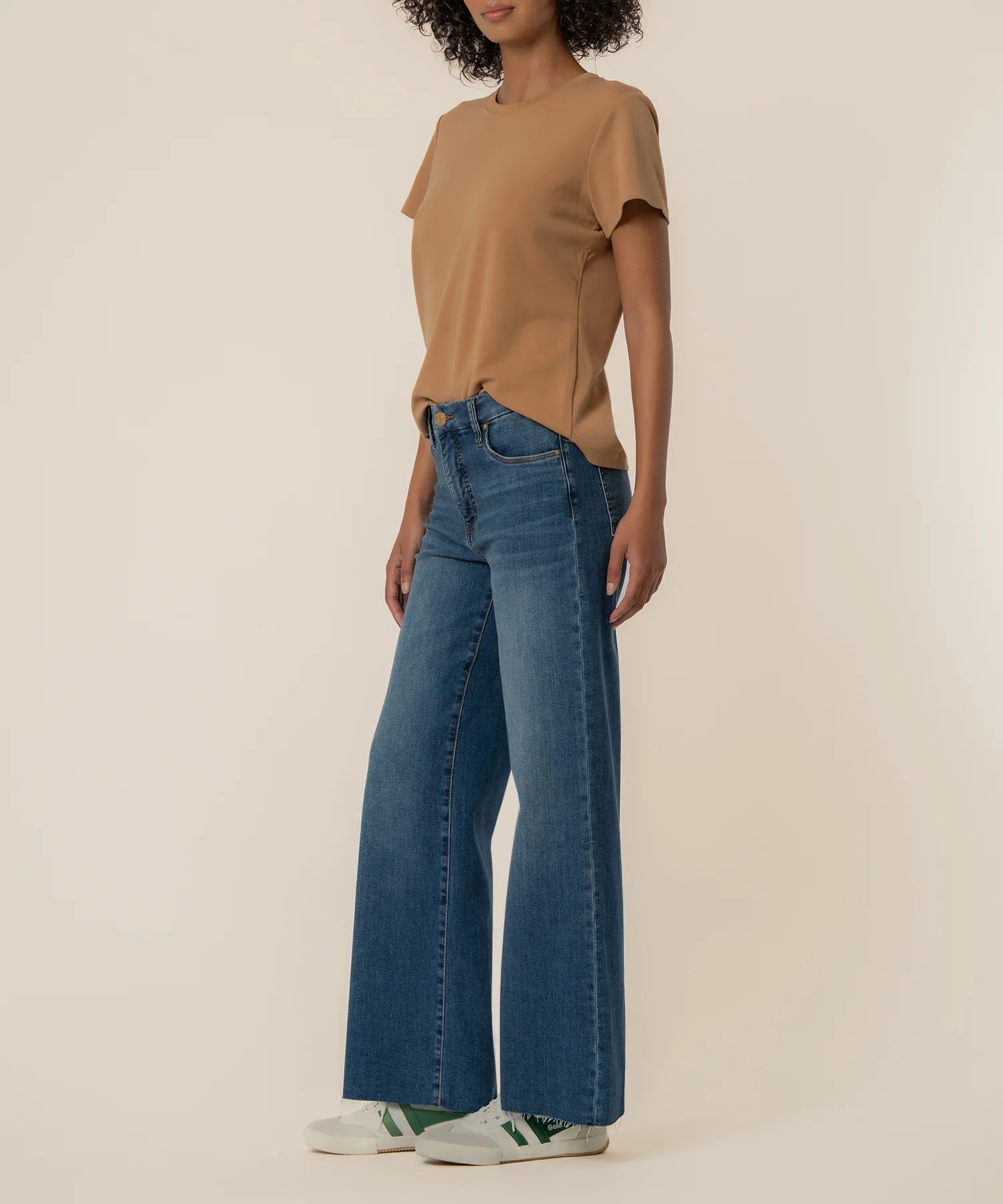Meg High Rise Wide Leg, Long Seam in Rad Wash - Image 2