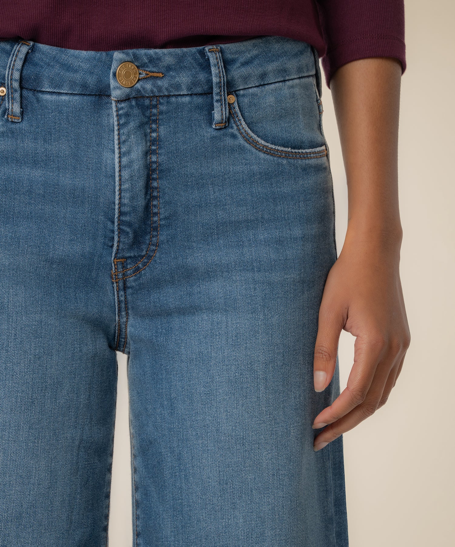 Meg High Rise Wide Leg in Surprise Wash - Image 4