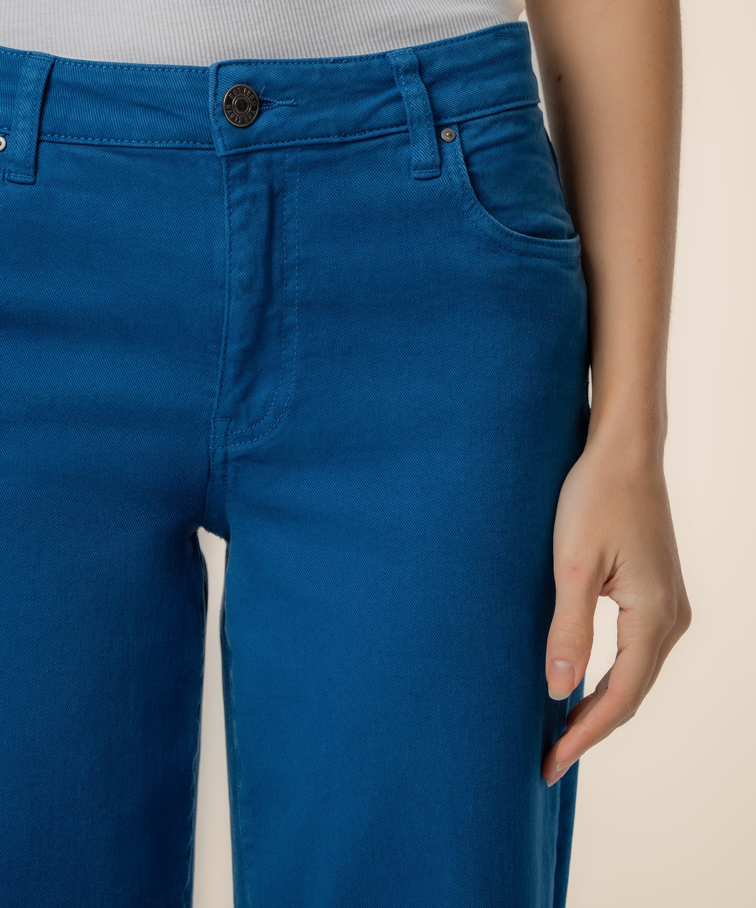Charlotte High Rise Wide Leg in Sapphire - Image 4