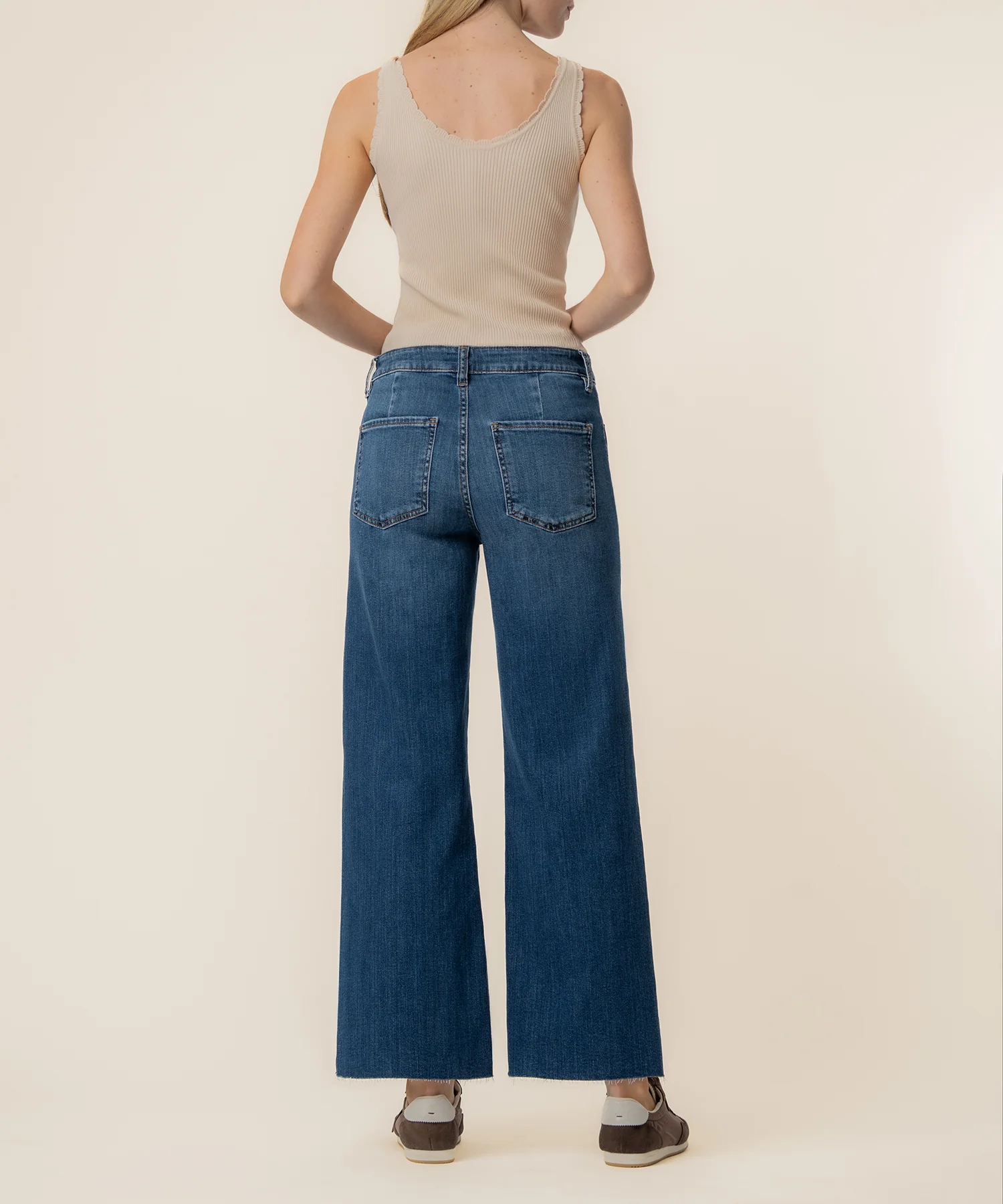 Meg High Rise Wide Leg in Resolution Wash - Image 3