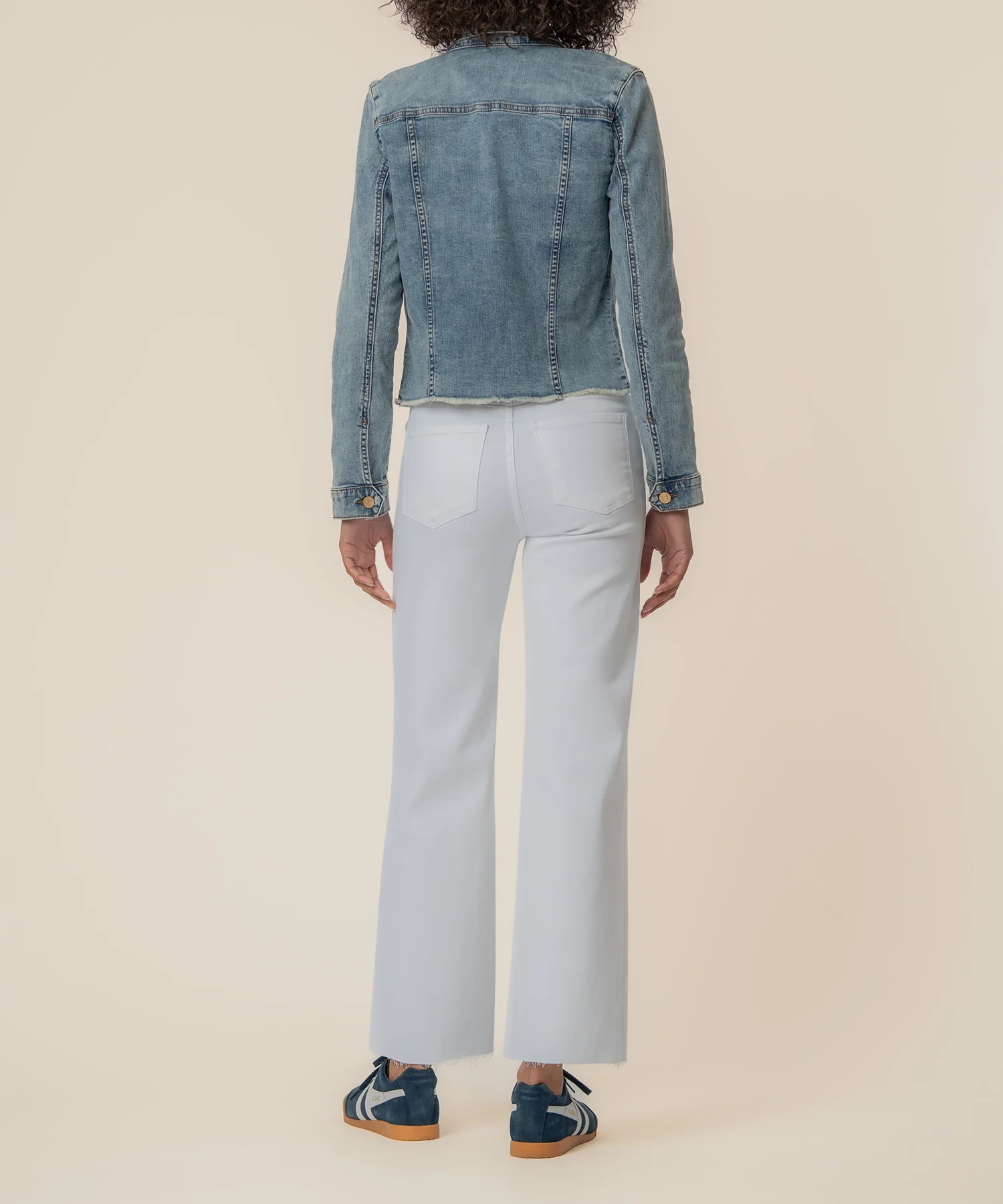 Kara Denim Jacket in Standard Wash - Image 3