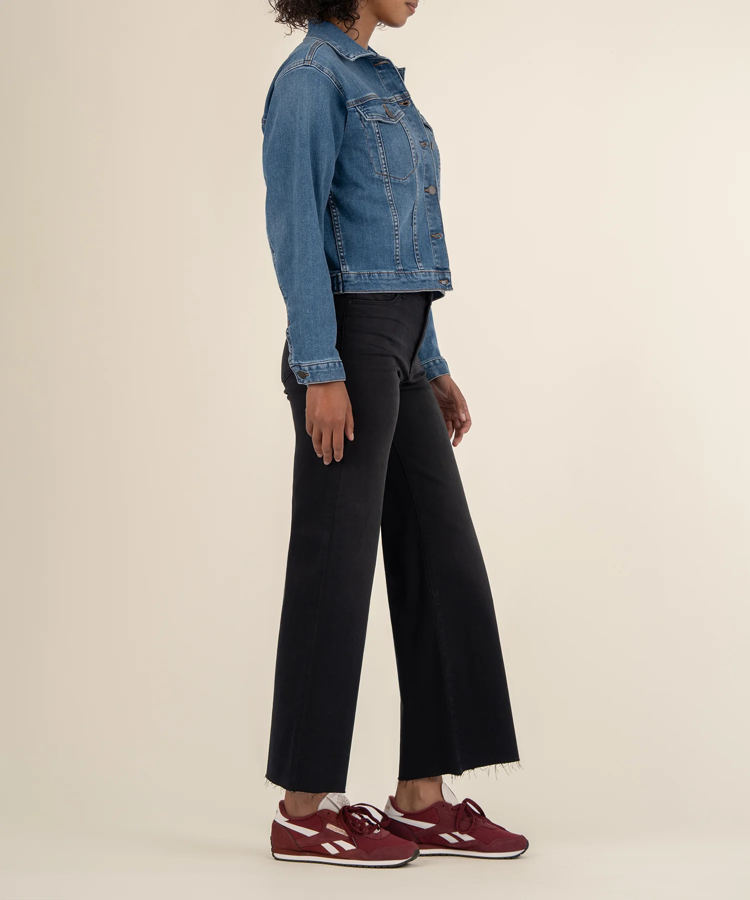 Juliet Denim Jacket in Dearly Wash - Image 3