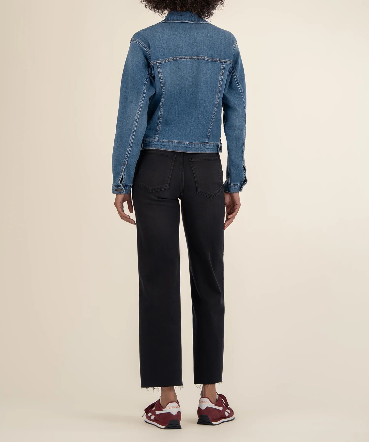 Juliet Denim Jacket in Dearly Wash - Image 4