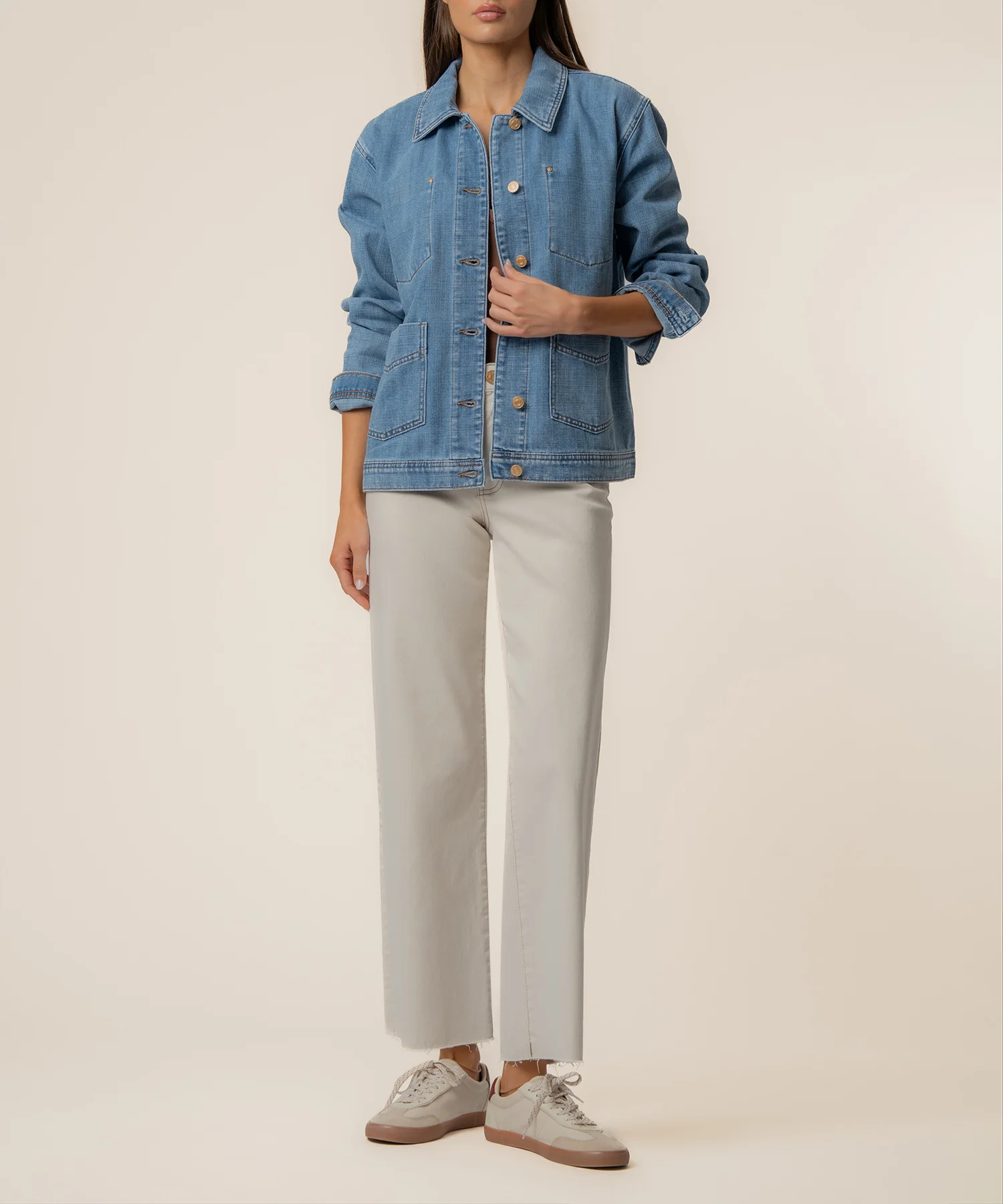 Loretta Denim Jacket in Quickly Wash