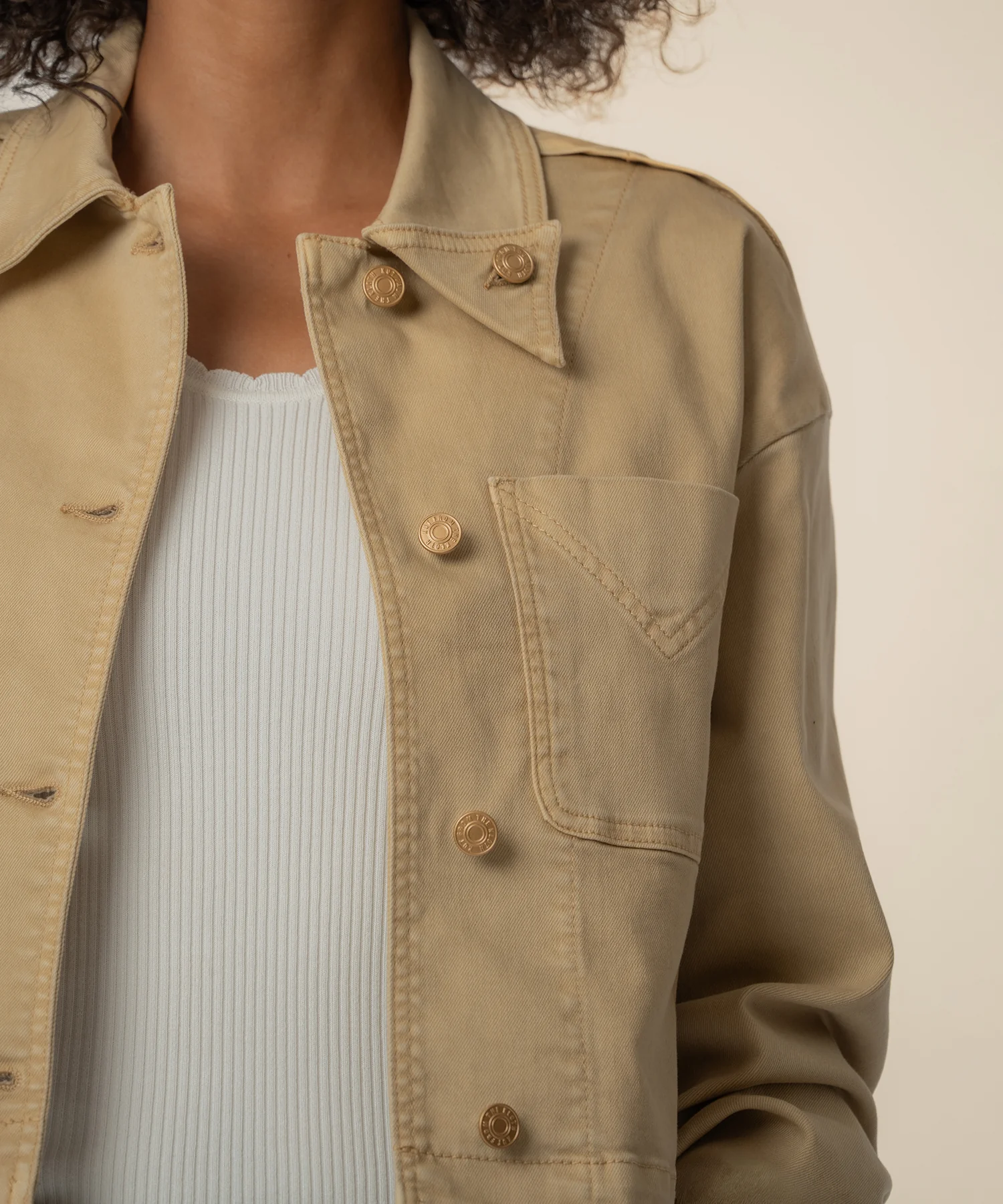 Camden Jacket in Cashew - Image 4