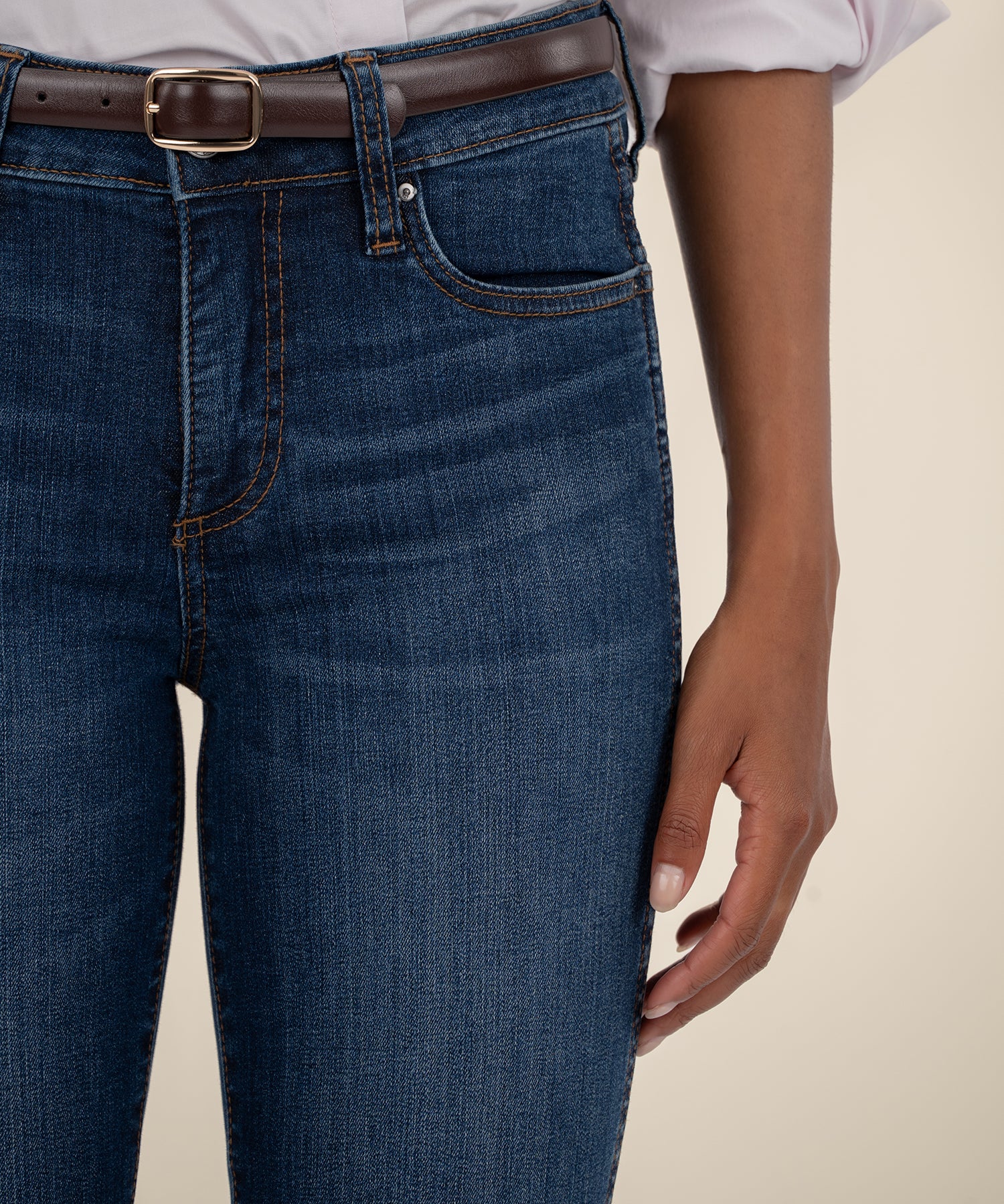 Natalie High Rise Bootcut in Monument Wash - Image 4