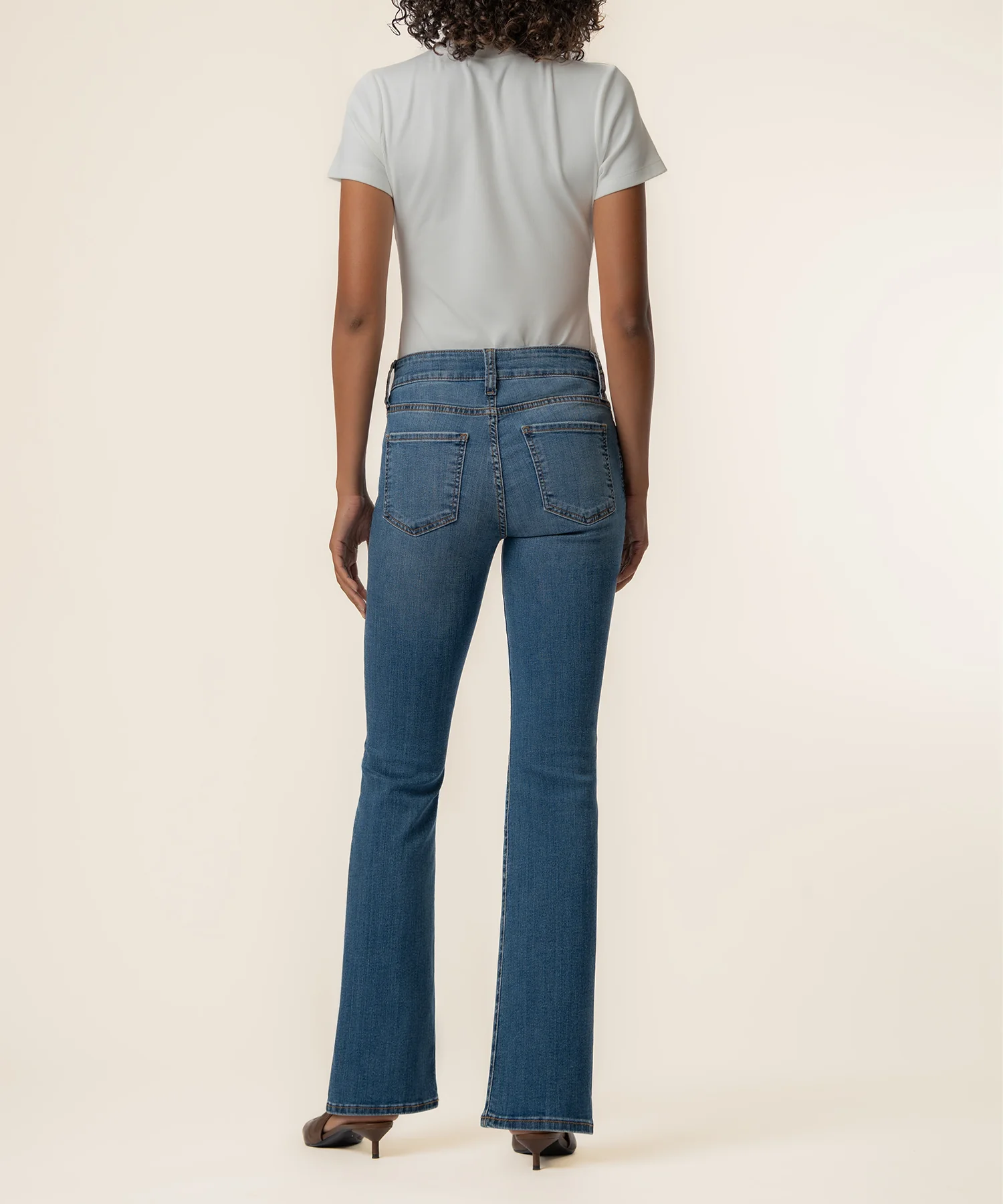 Natalie High Rise Bootcut, Petite in Interactive Wash - Image 3