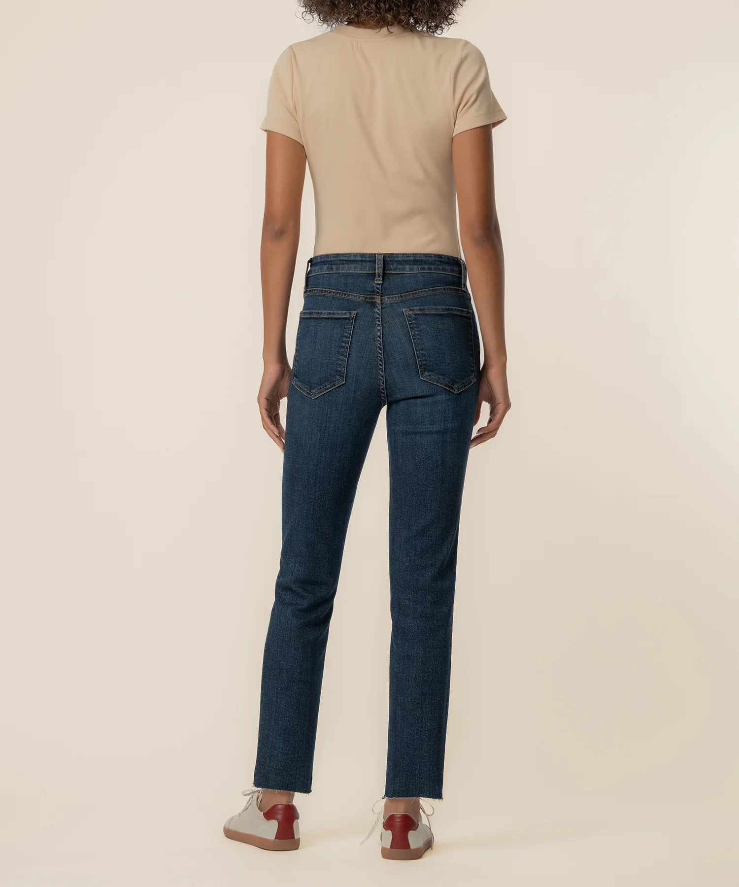 Rachael High Rise Mom Jean, Exclusive in Royal Wash - Image 3