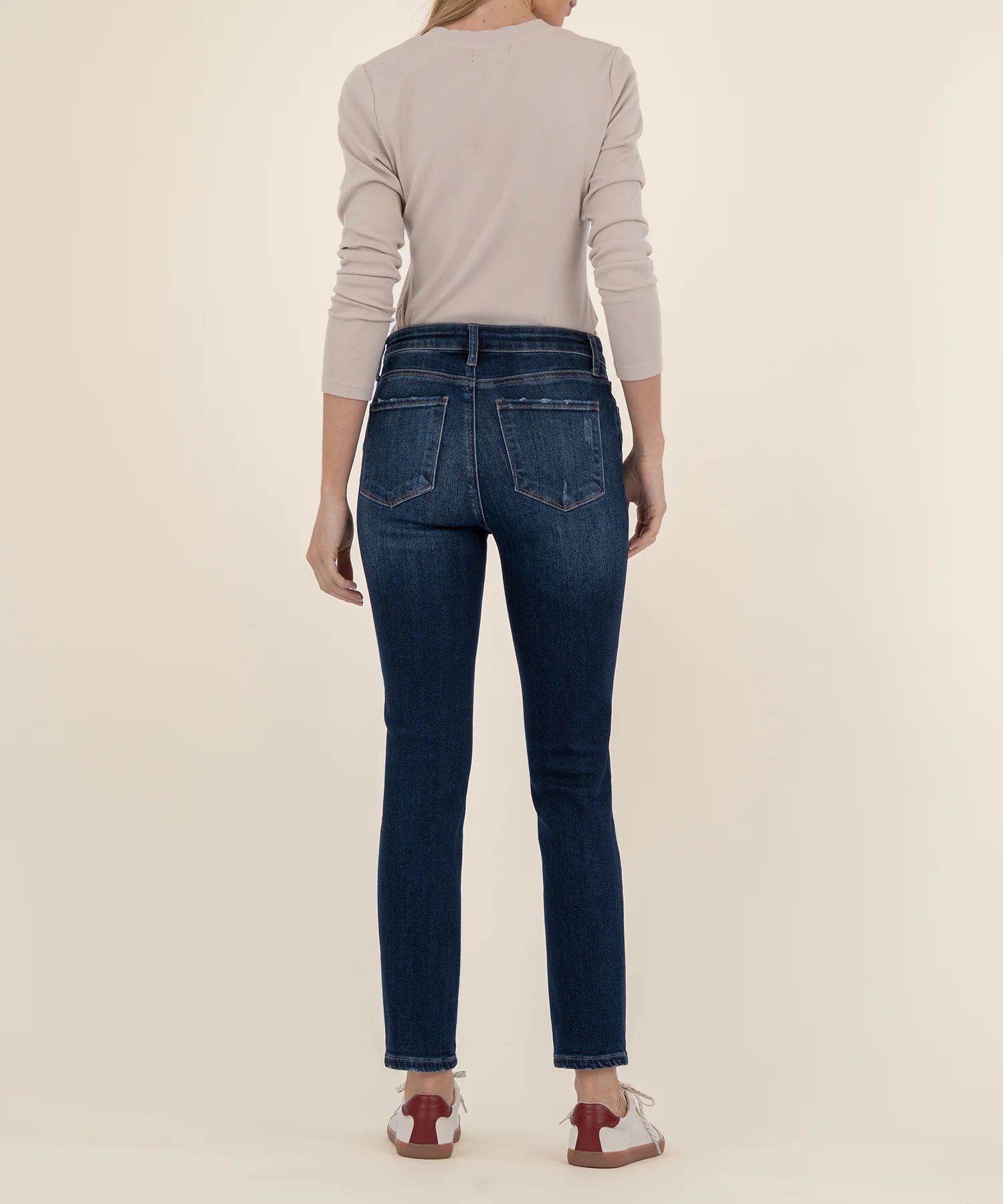 Reese High Rise Ankle Straight Leg in Enchantment Wash - Image 3