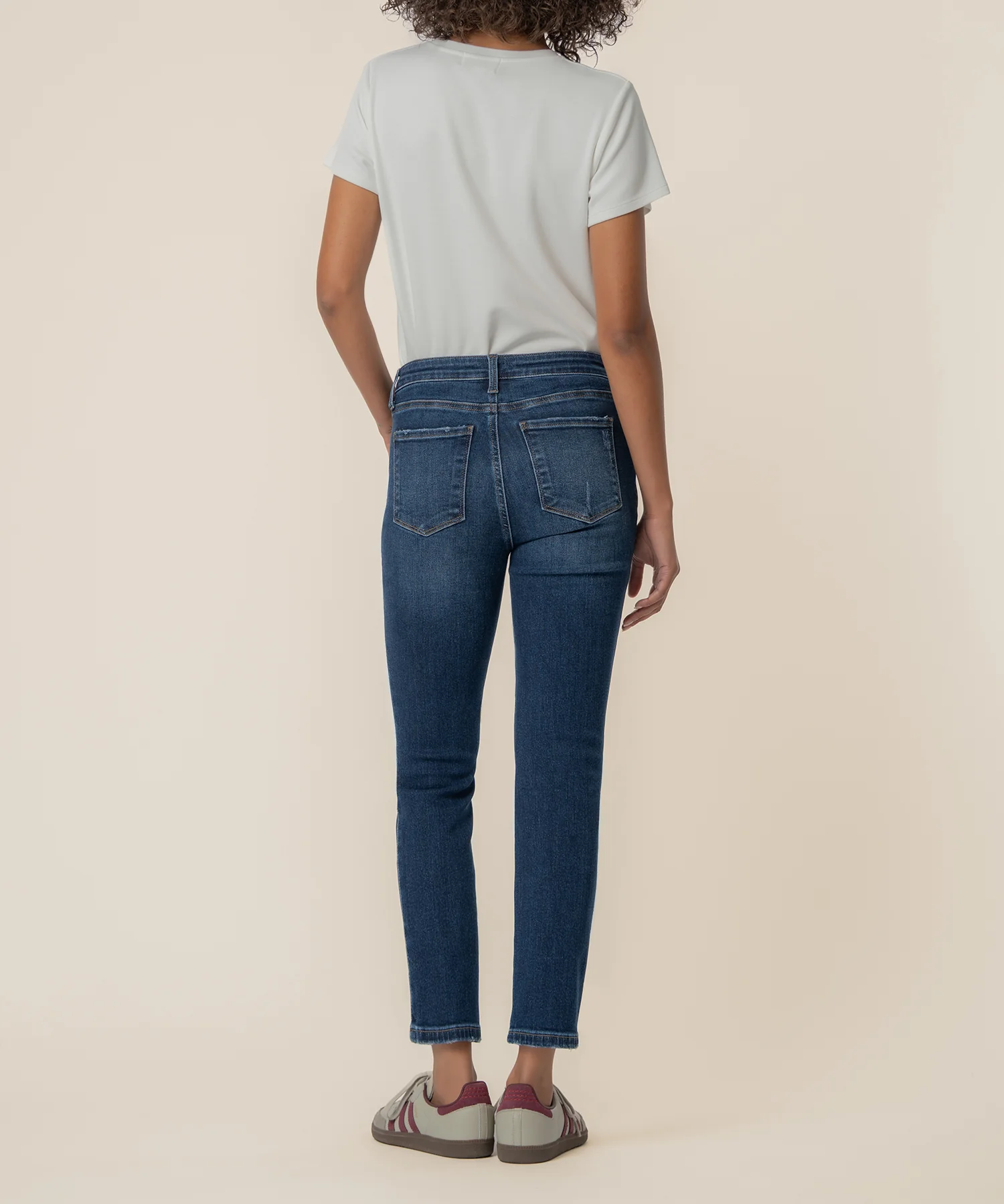 Reese High Rise Ankle Straight, Petite in Enchantment Wash - Image 3