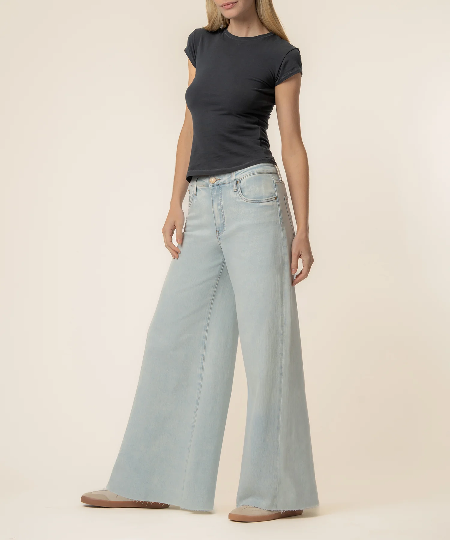 Blake High Rise Super Wide Leg in Sensual Wash - Image 2