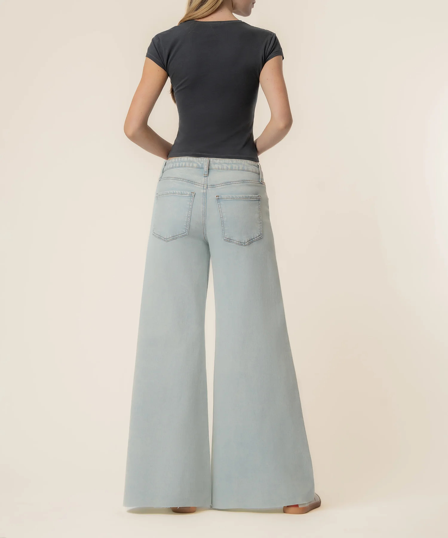 Blake High Rise Super Wide Leg in Sensual Wash - Image 3