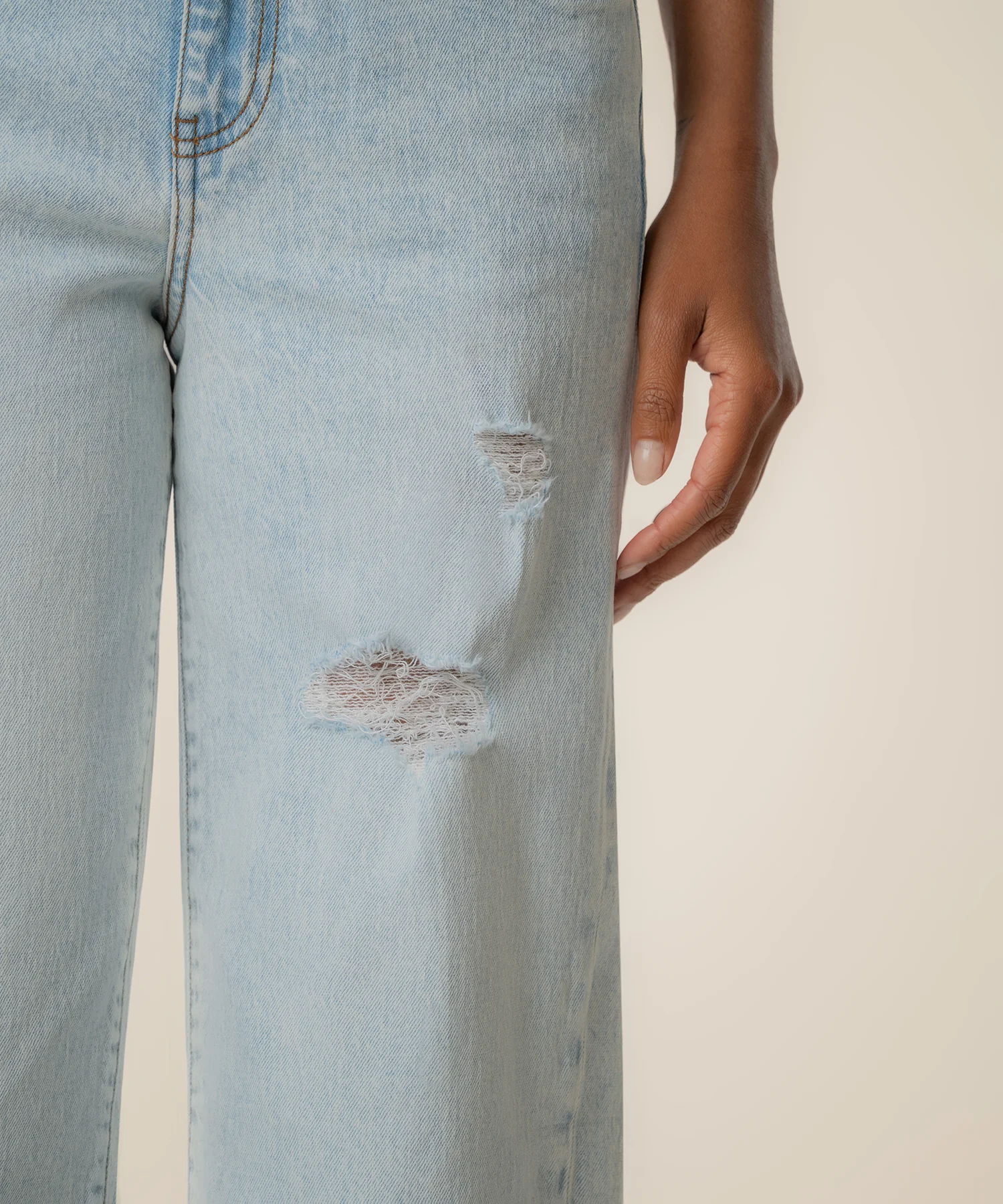 Gwen High Rise Wide Leg in Care Wash - Image 5