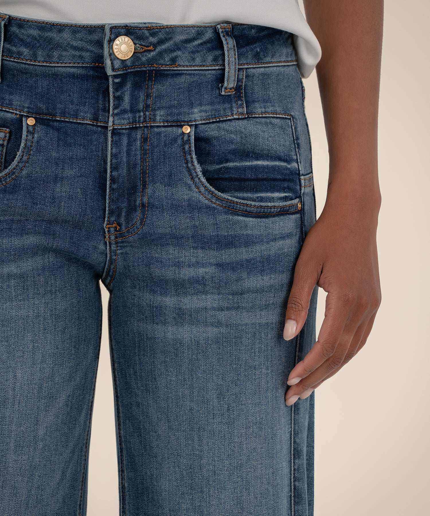 Jean High Rise Wide Leg, Petite in Instructive Wash - Image 4