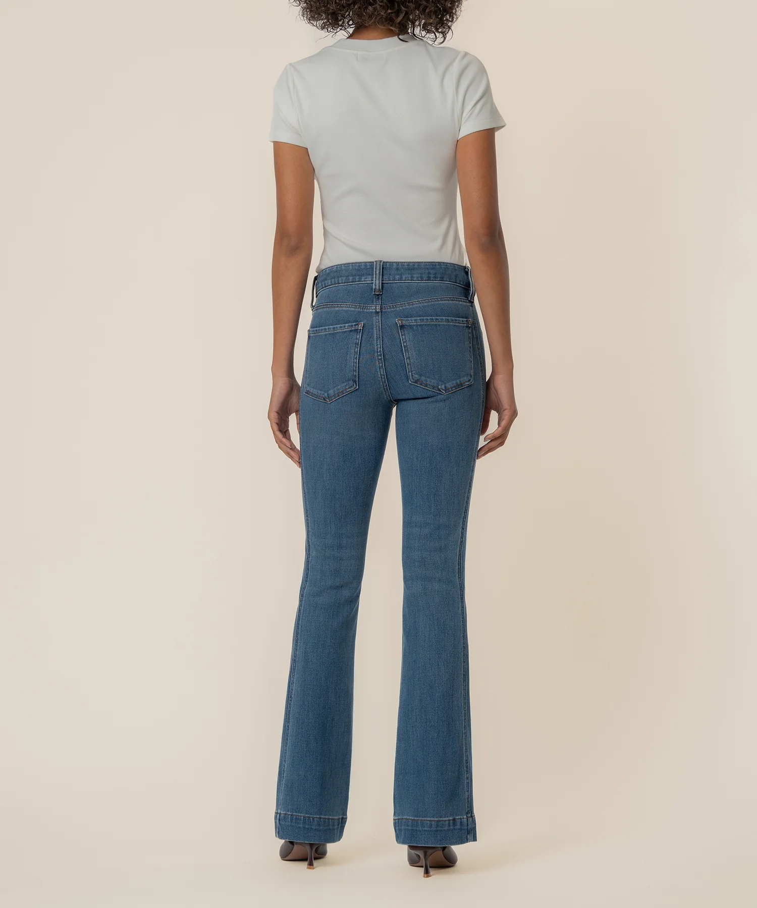 Natalie High Rise Bootcut, Petite in Alliance Wash - Image 3