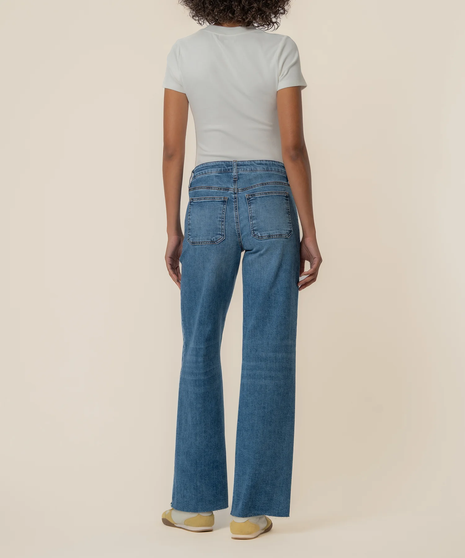 Maya High Rise Wide Leg in Success Wash - Image 4