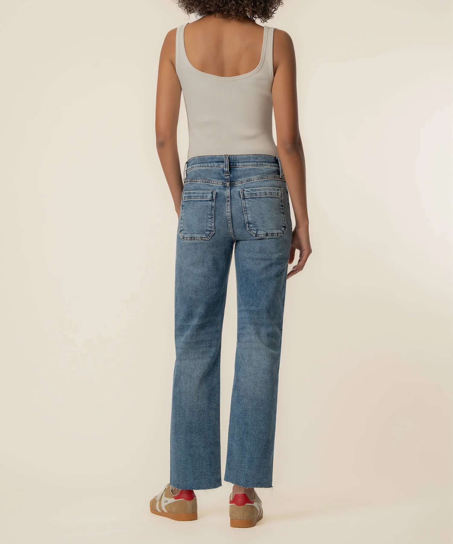 Avery High Rise Straight Leg, Exclusive in Eager Wash - Image 3