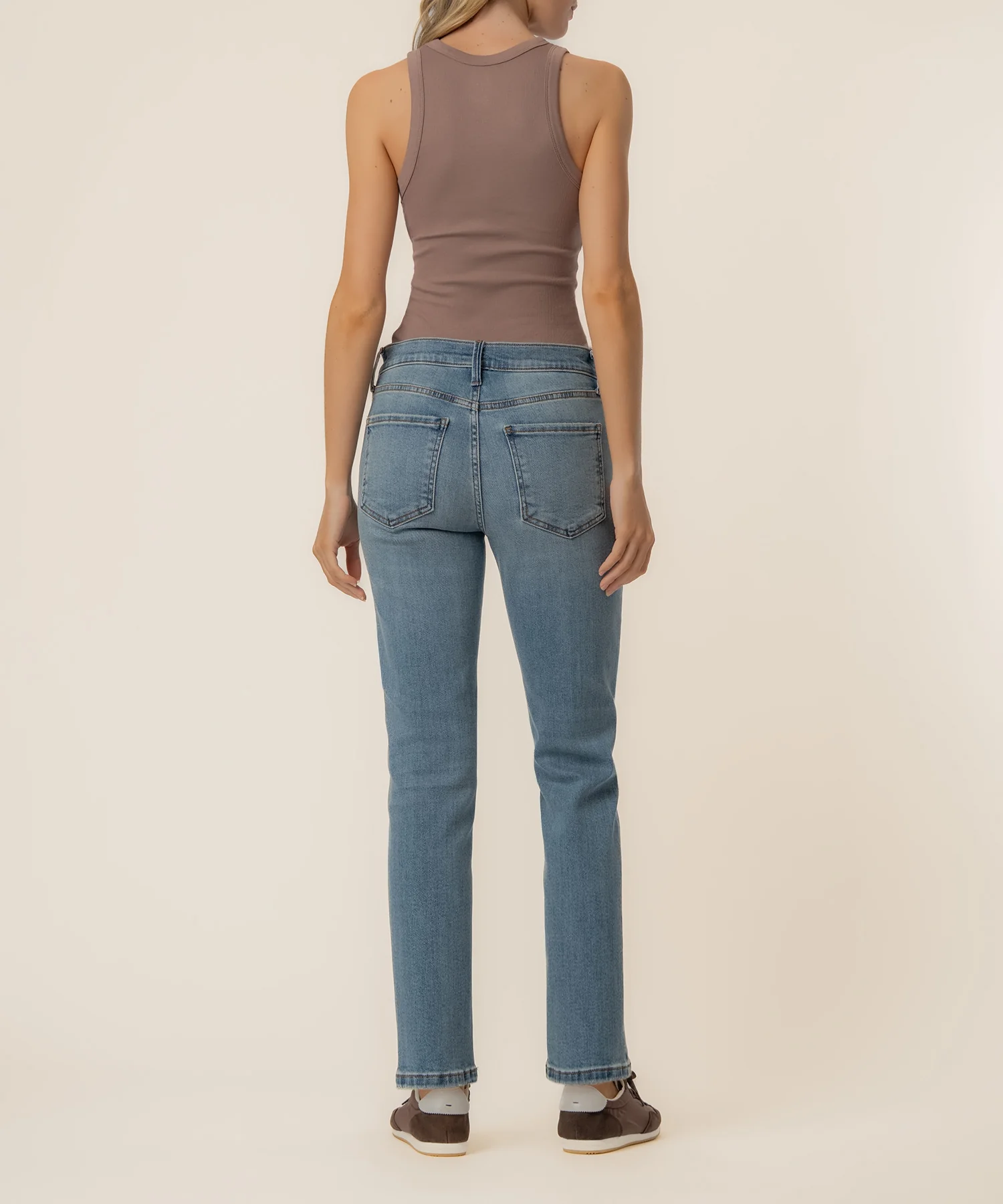 Blair High Rise Straight Leg, Exclusive in Temper Wash - Image 3