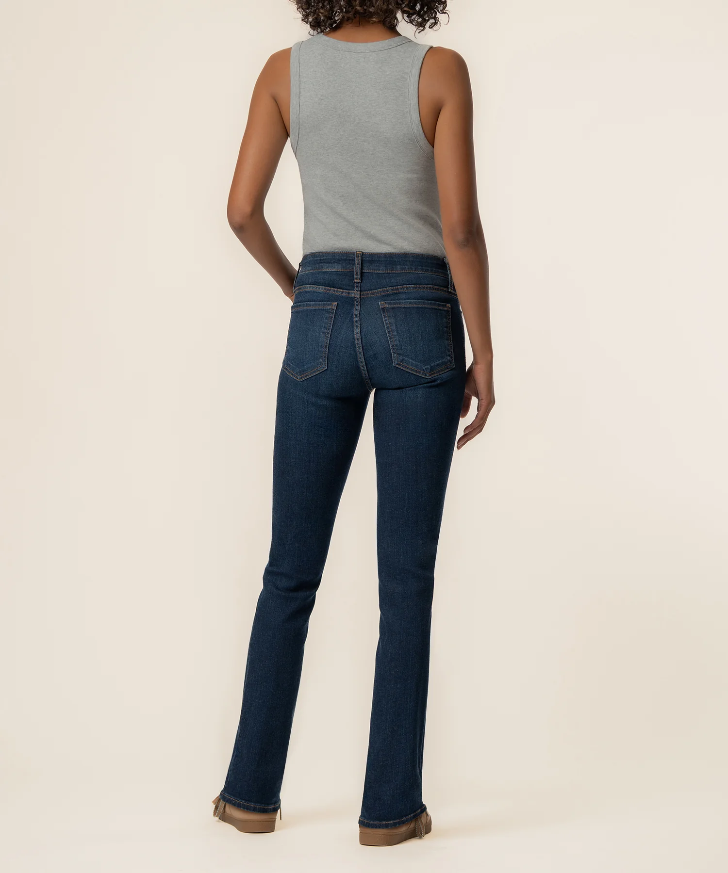 Catherine Mid Rise Boyfriend in Abelia Wash - Image 7