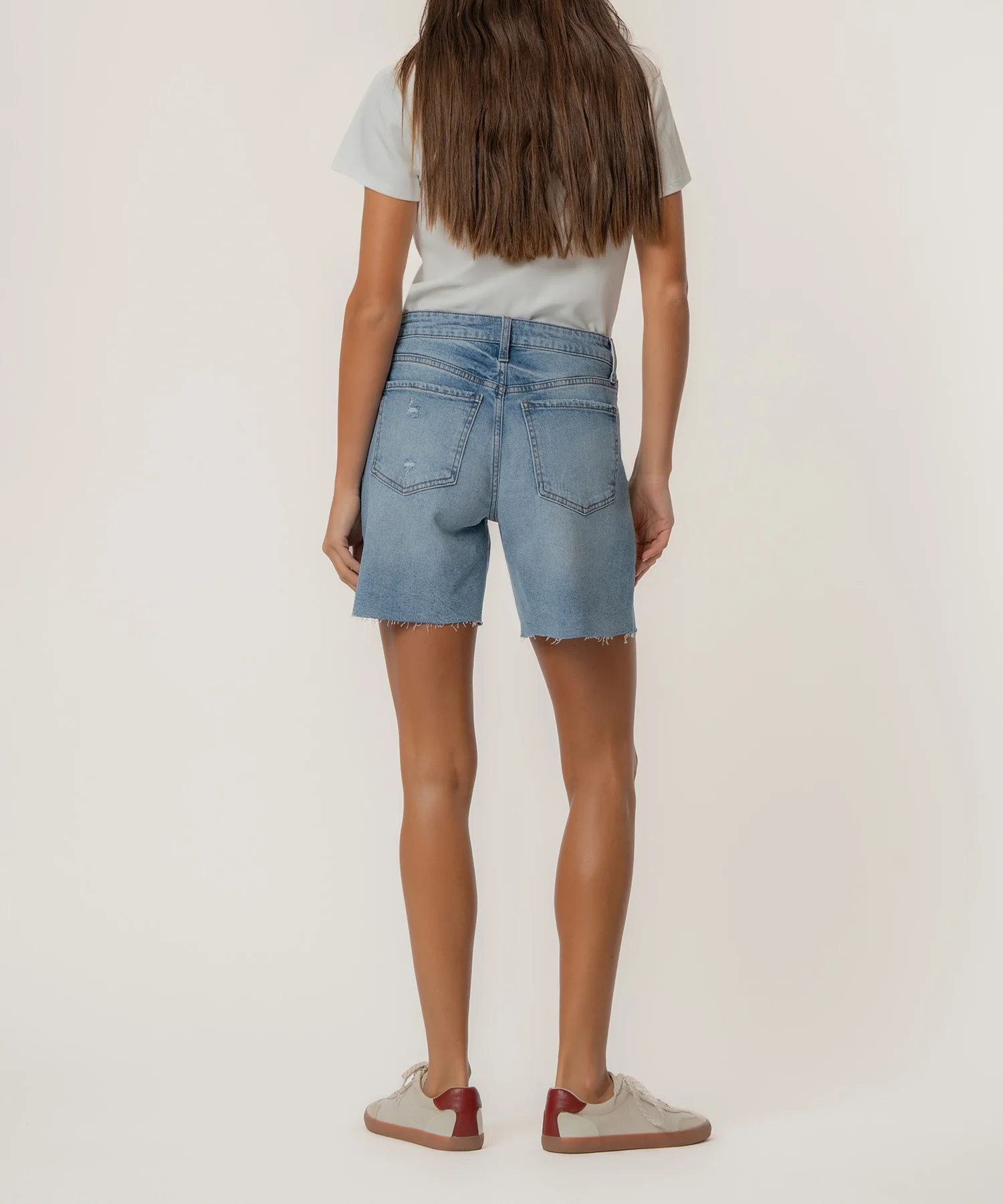 Hailey High Rise Short in Focus Wash - Image 3