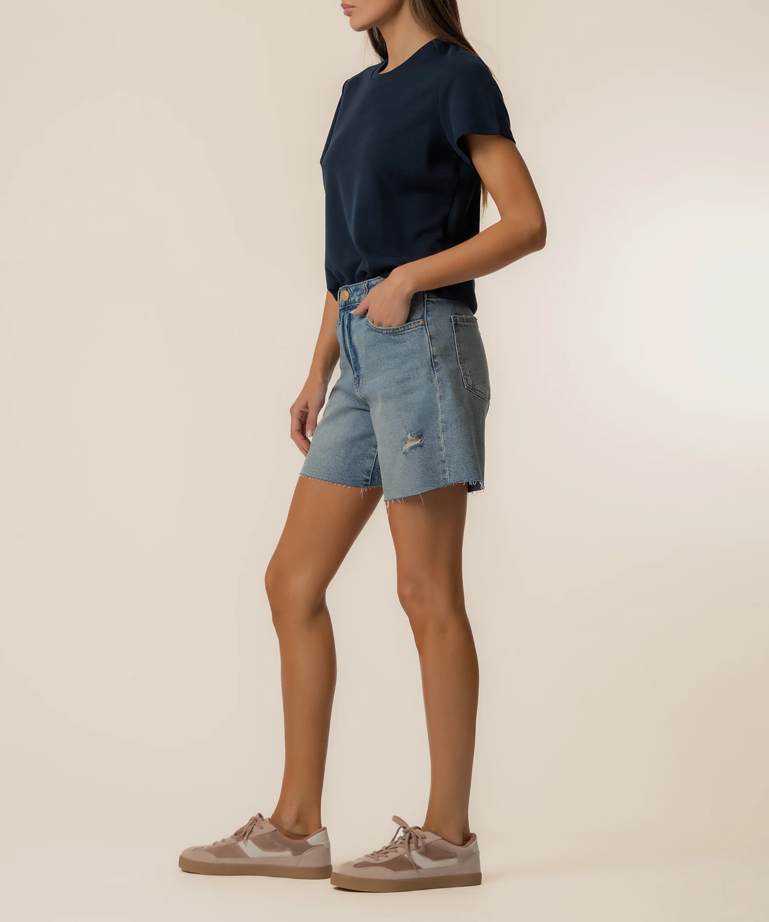 Hailey High Rise Short in Bliss Base - Image 2