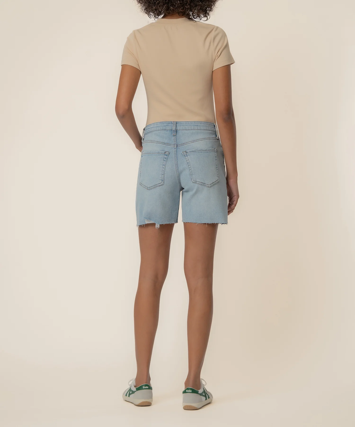 Jenny High Rise Short in Openness Wash - Image 3