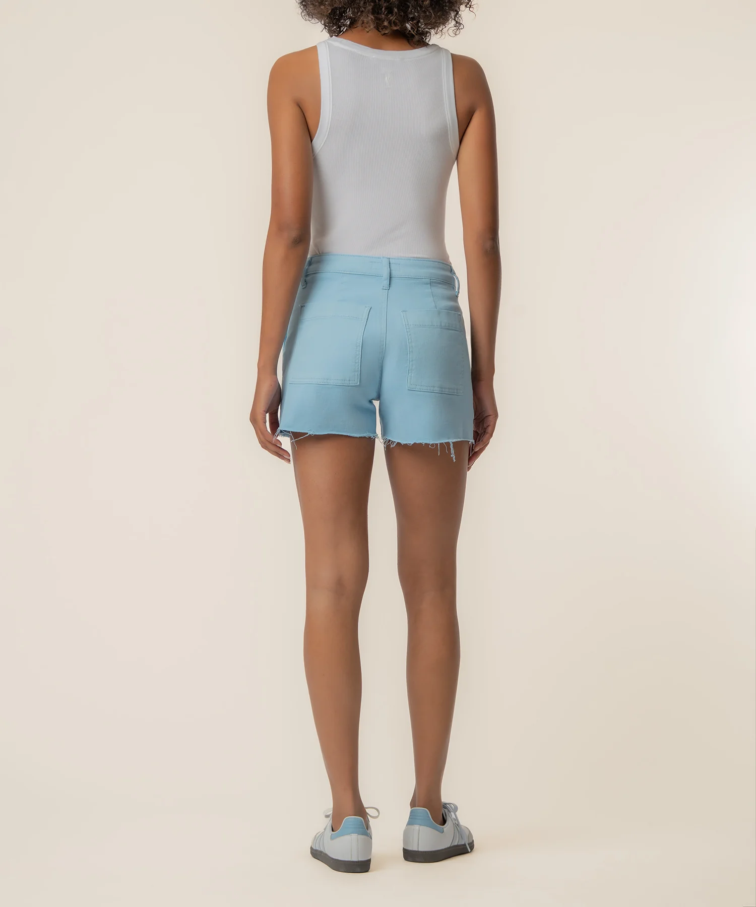 Jane High Rise Short in Sky - Image 3
