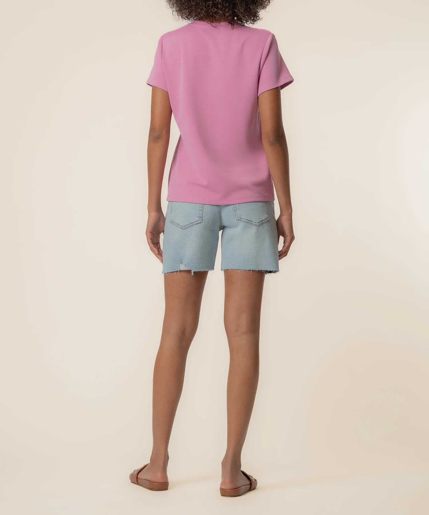Remington Relaxed Fit T-Shirt in Cupcake - Image 3