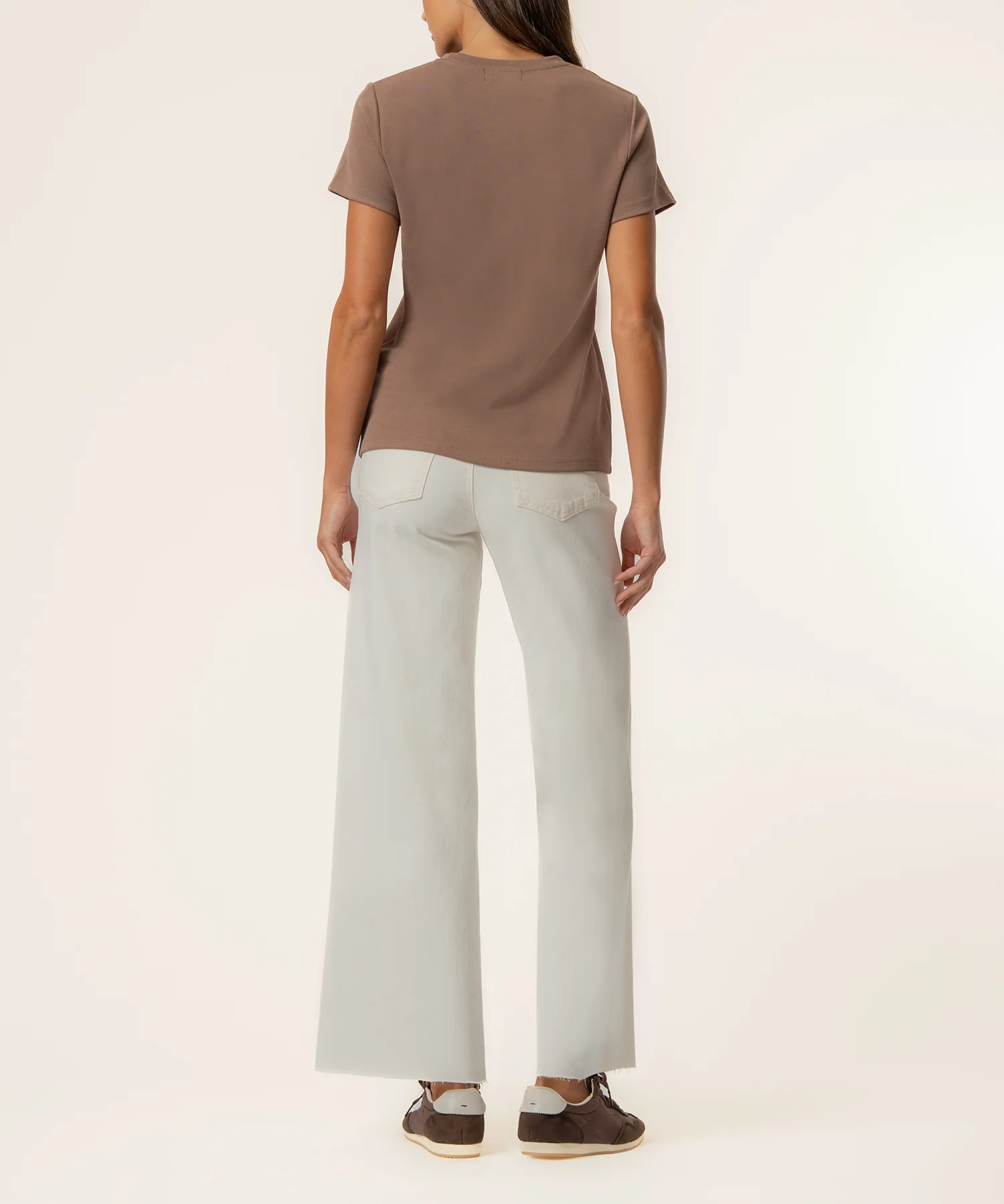 Remington Relaxed Fit T-Shirt in Latte - Image 2