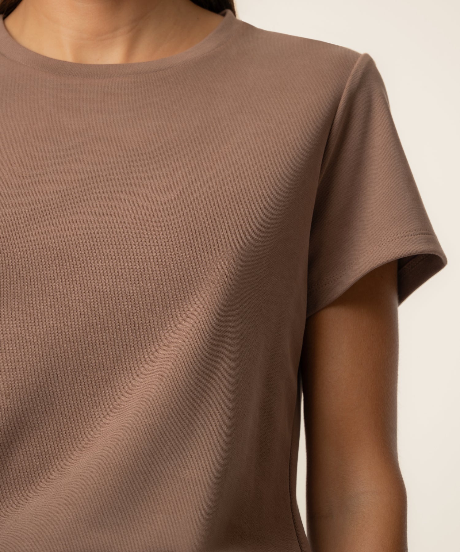 Remington Relaxed Fit T-Shirt in Latte - Image 4