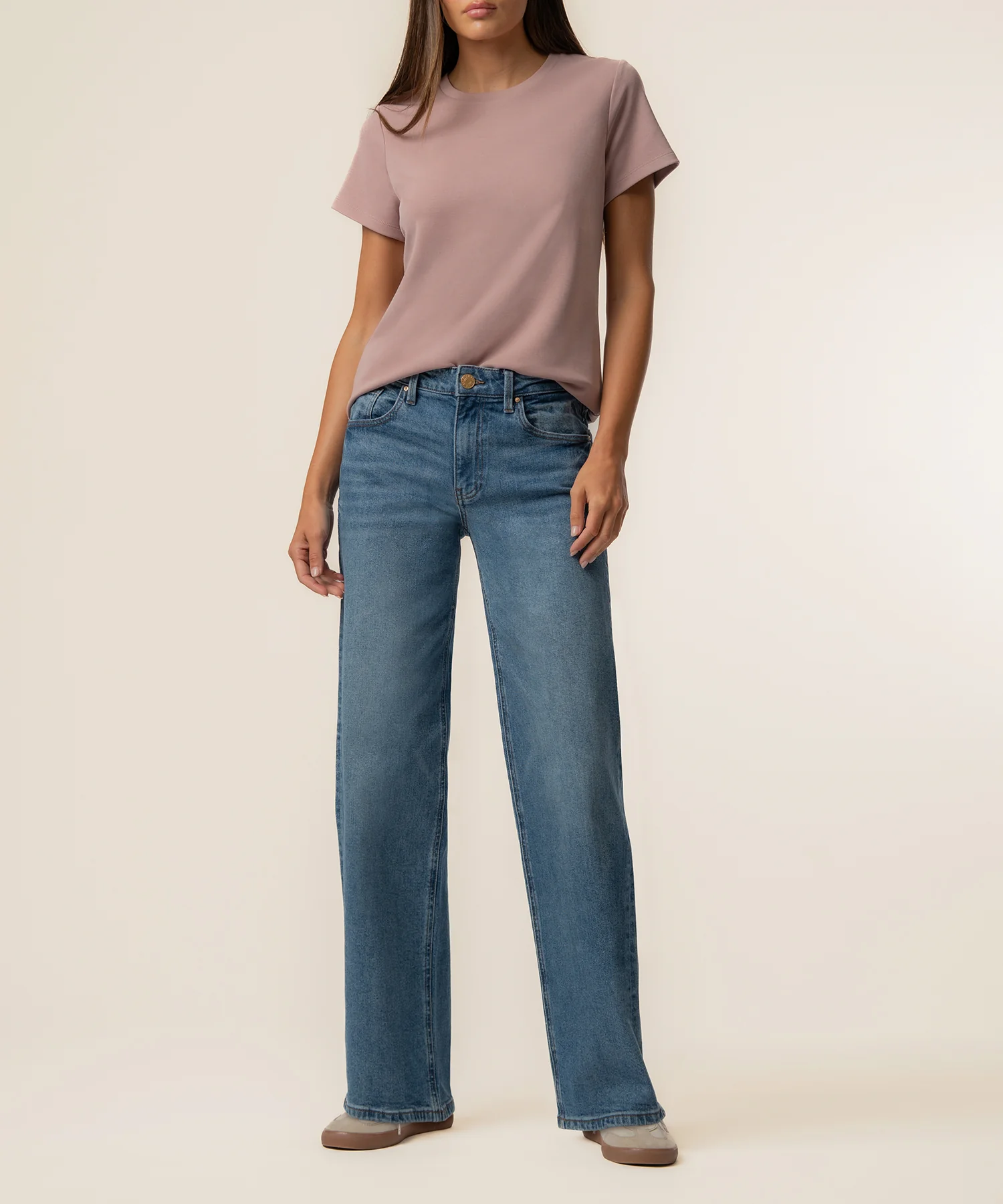 Remington Relaxed Fit T-Shirt in Vintage Rose