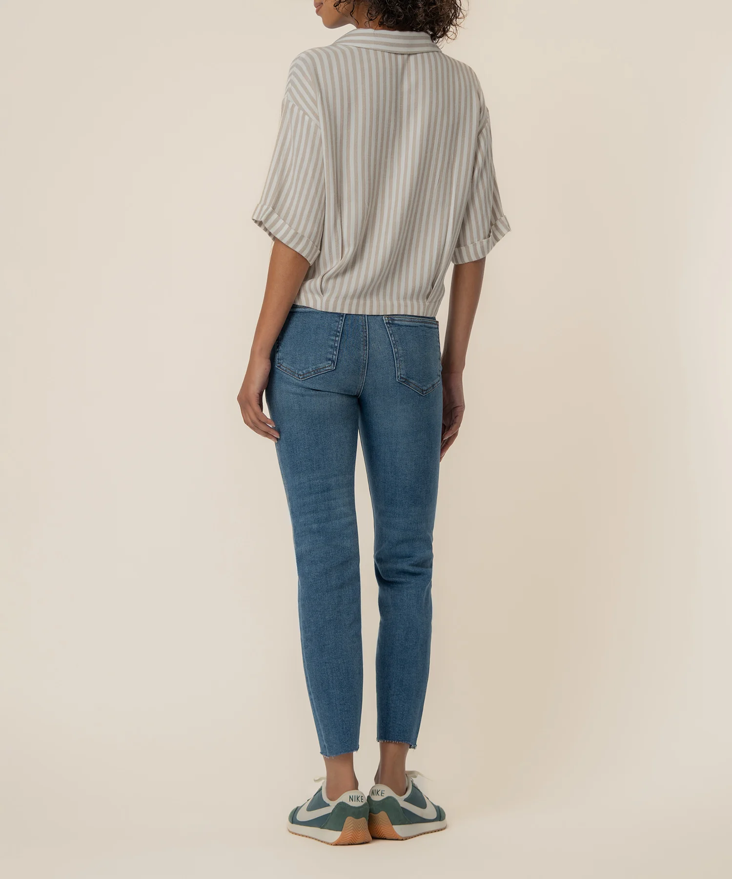 Donna Top in Ivory/Taupe - Image 3