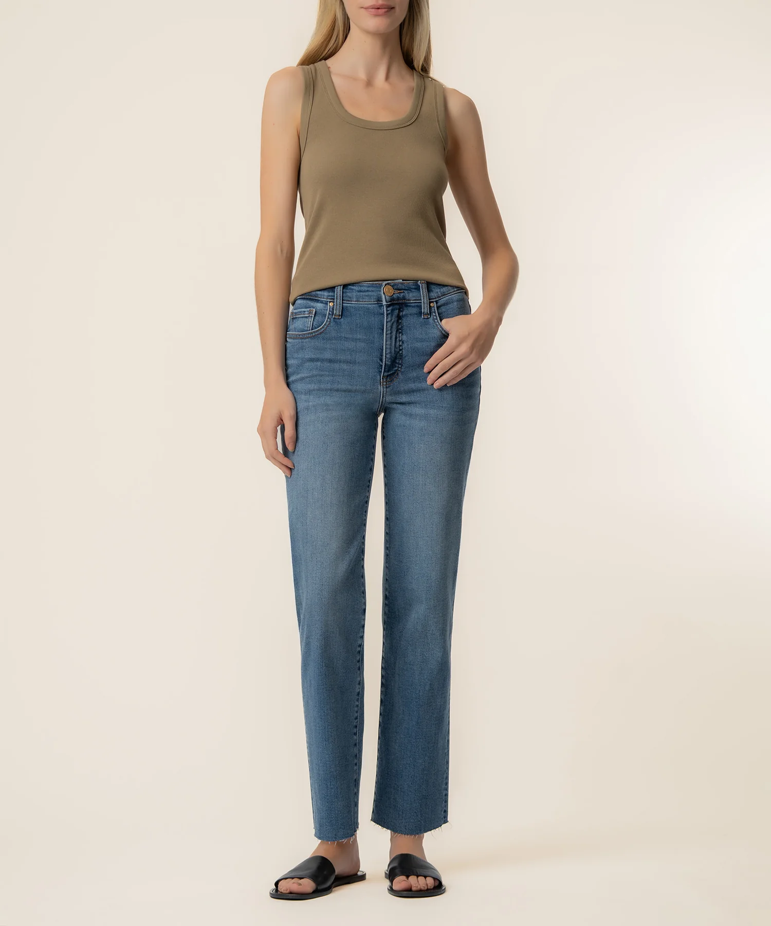 Anastasia Tank Top in Russet