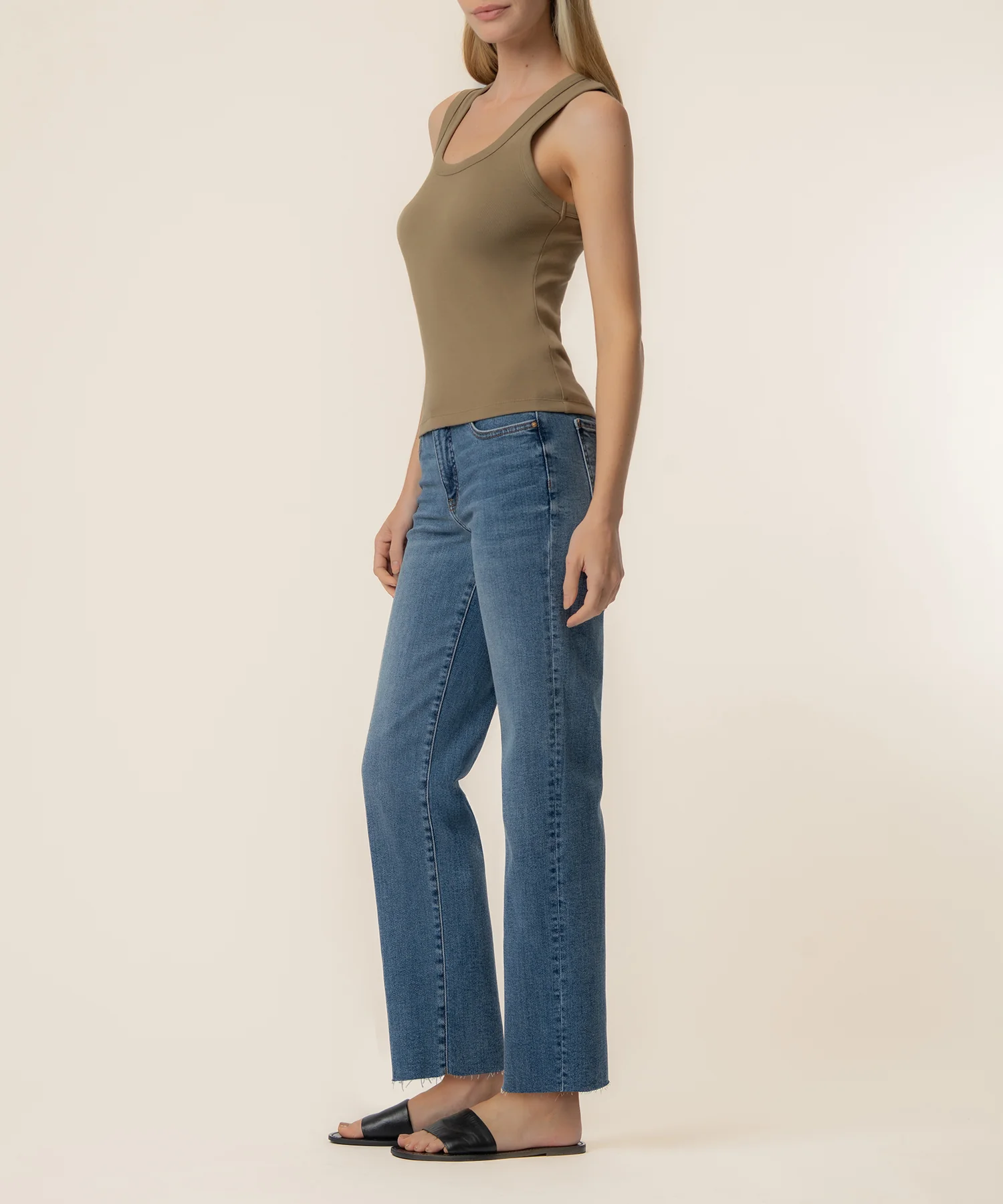 Anastasia Tank Top in Russet - Image 2